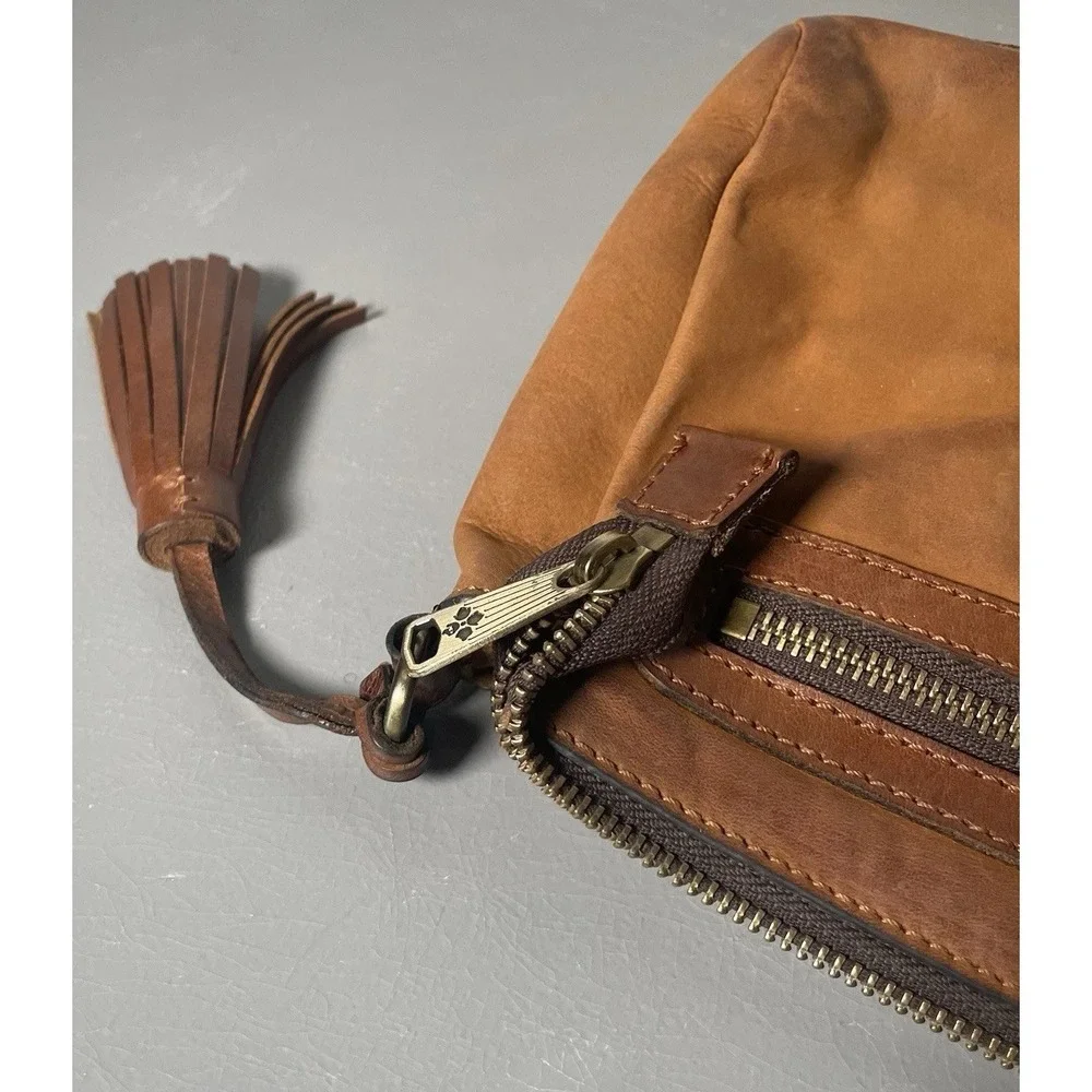Vintage Patricia‎ Nash Women's Tan Leather Tassel Bag